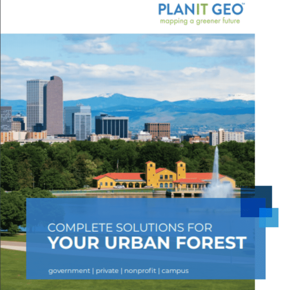 planit geo urban forestry brochure