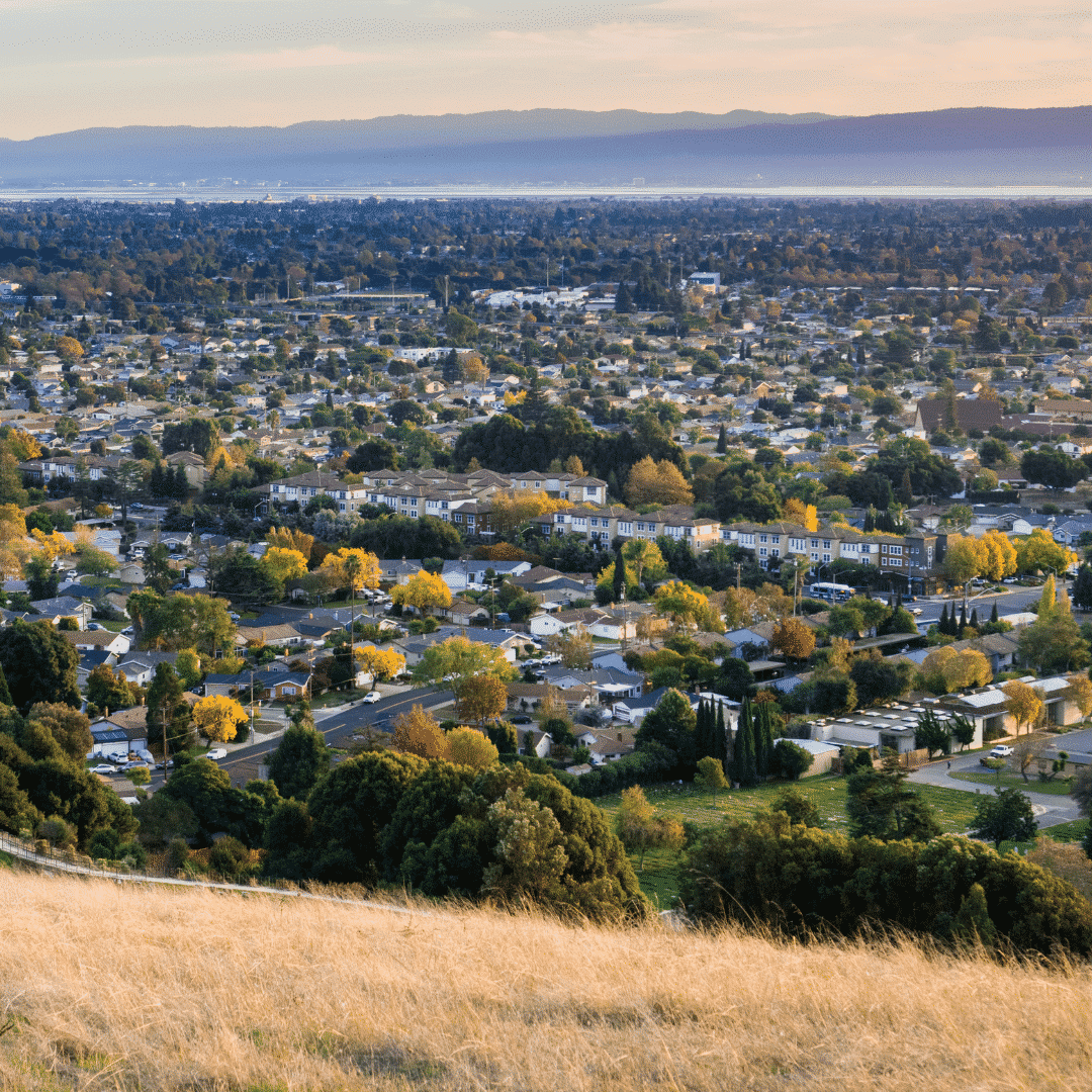 Vista of Fremont, California, USA