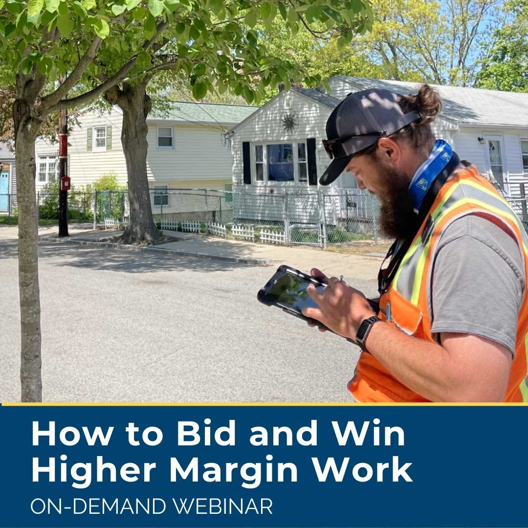 How to Bid and Win Higher Margin Work with Map-Based Software on-demand webinar from PlanIT Geo