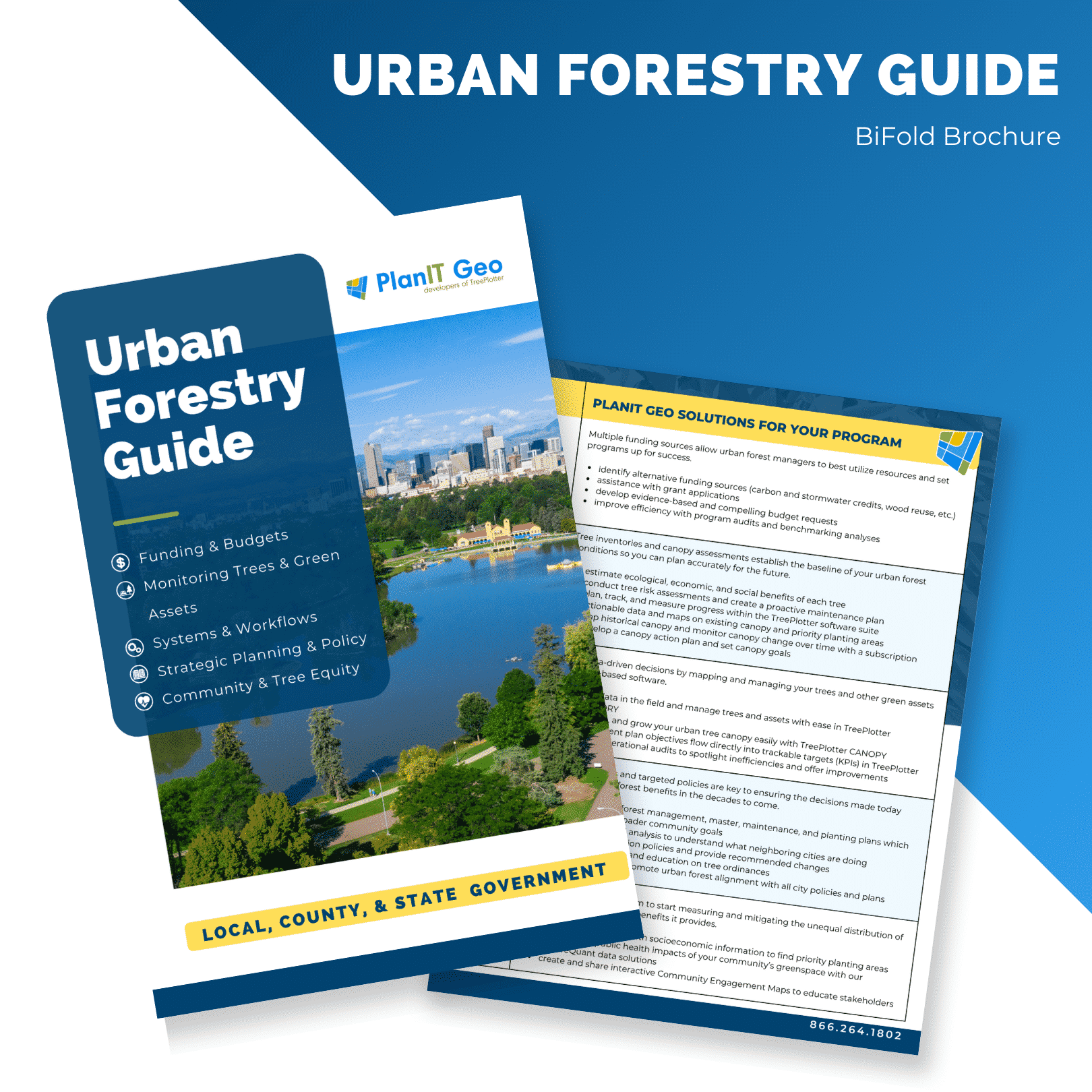 PlanIT Geo Urban Forestry Guide for Governments Brochure