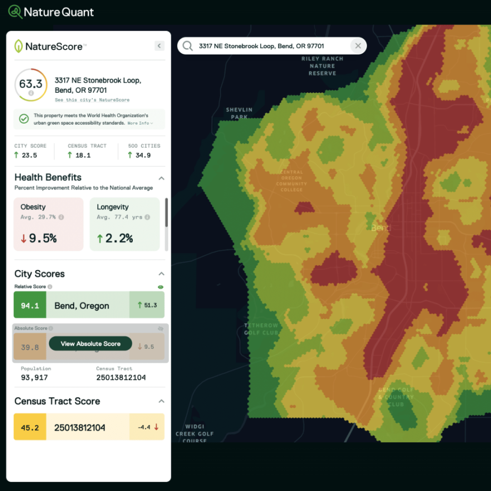 NatureScore and TreePlotter | PlanIT Geo™