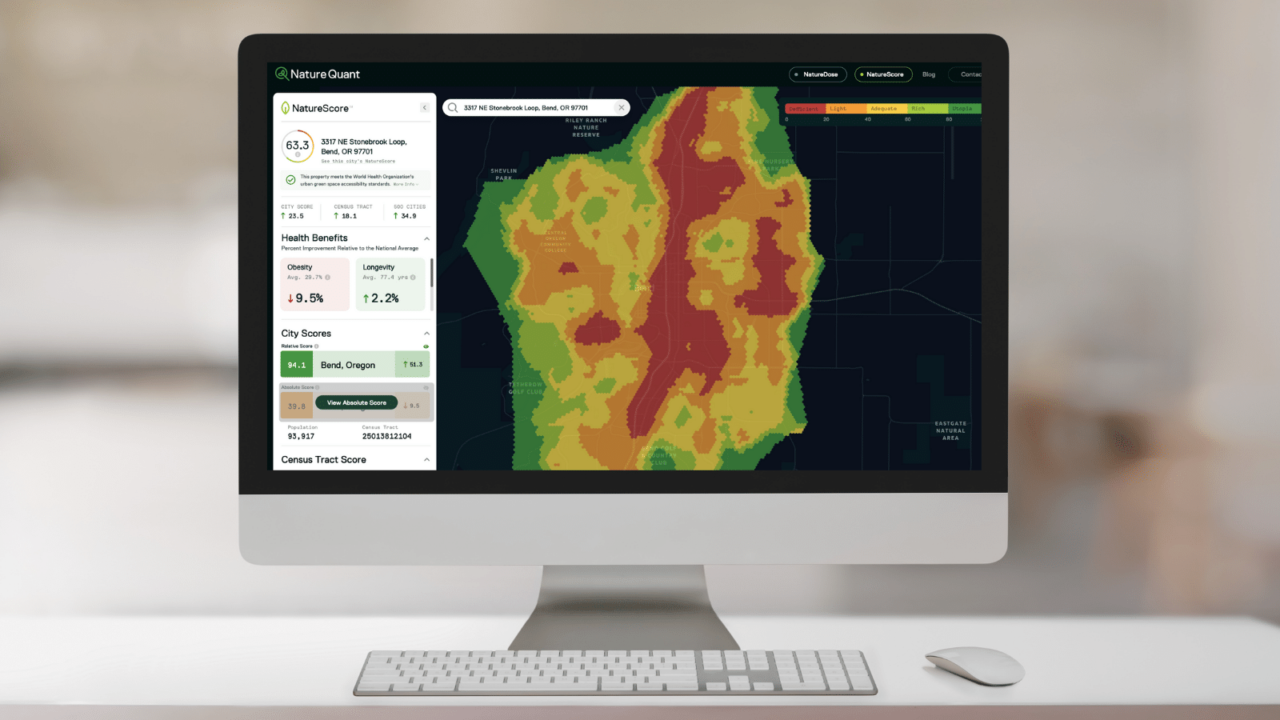 Green Metrics NatureScore™ and Tree Equity Score PlanIT Geo™