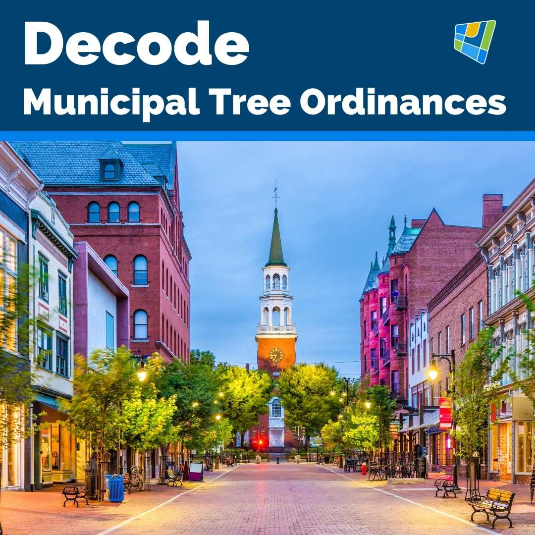 Decode Municipal Tree Ordinances webinar from PlanIT Geo
