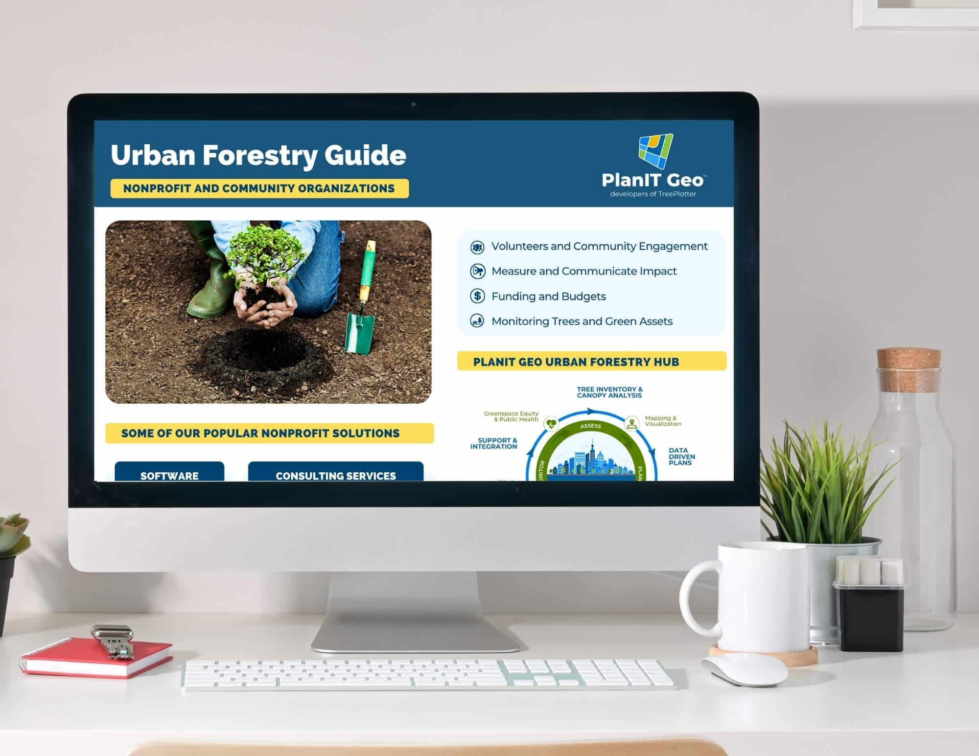 Urban Forestry guide for nonprofit and community groups from PlanIT Geo