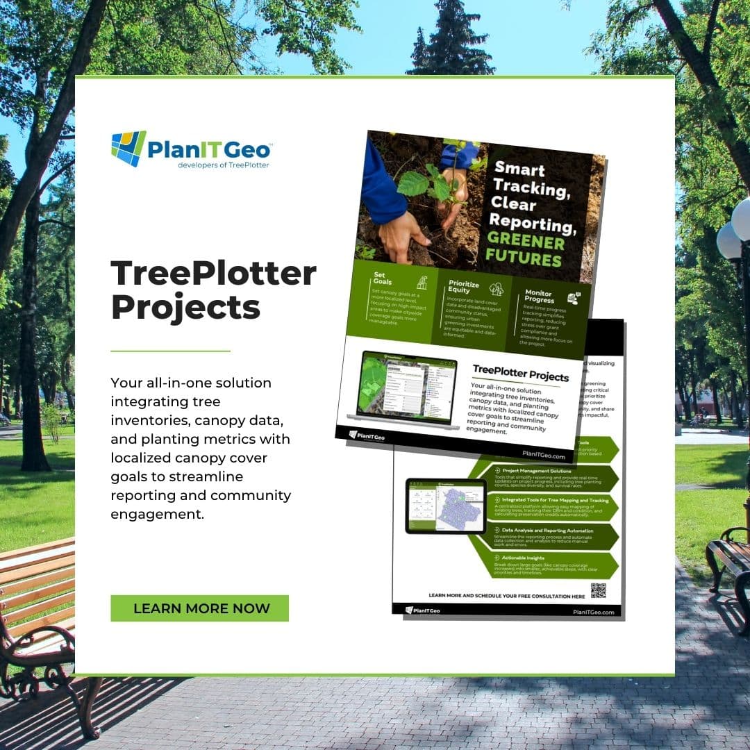 TreePlotter Projects from PlanIT Geo