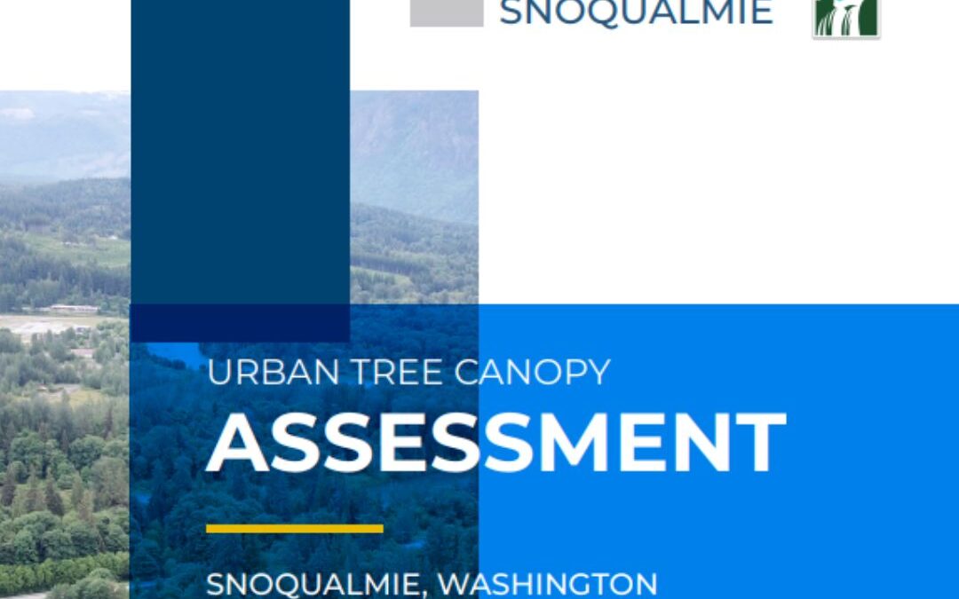 Snoqualmie, Washington, USA, Urban Tree Canopy Assessment