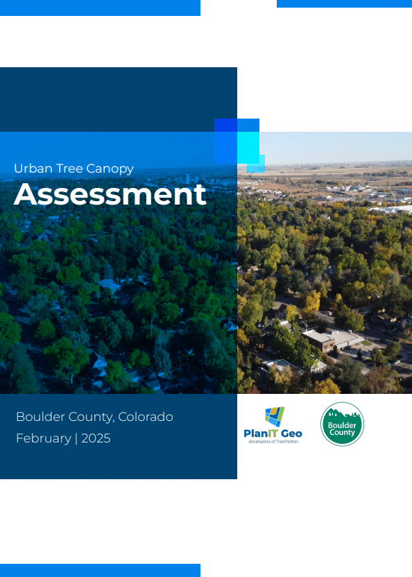 Boulder Colorado Urban Tree Canopy Assessment