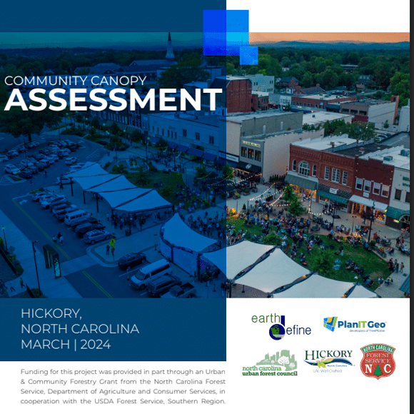 Hickory, North Carolina, Community Canopy Assessment | PlanIT Geo™